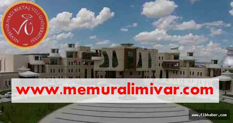 Nevşehir Hacı Bektaş Veli Üniversitesi Akademik Personel Alımı