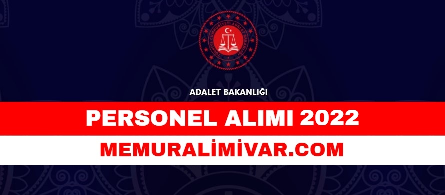 Adalet Bakanlığı Personel Alımı 2022 – E-devlet Başvuru Sayfası