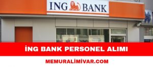 İNG Bank Personel Alımı 2021 – Başvuru Sayfası ve Şartları