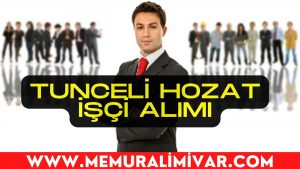 Tunceli Hozat Belediyesi 4 Personel Alımı Yapacak 2022